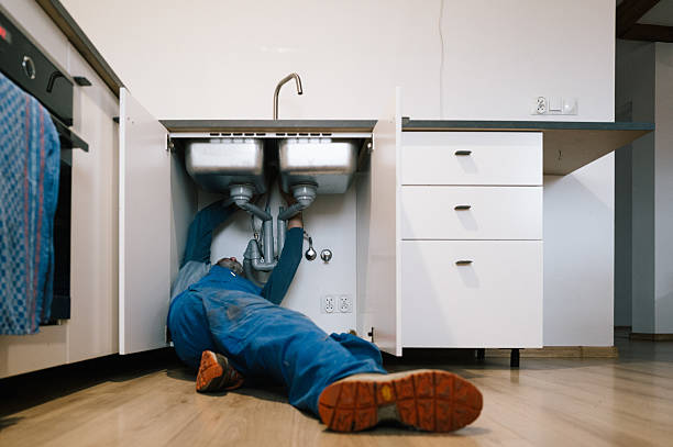 Professional Drain Cleaning technician working in Point Roberts, WA
